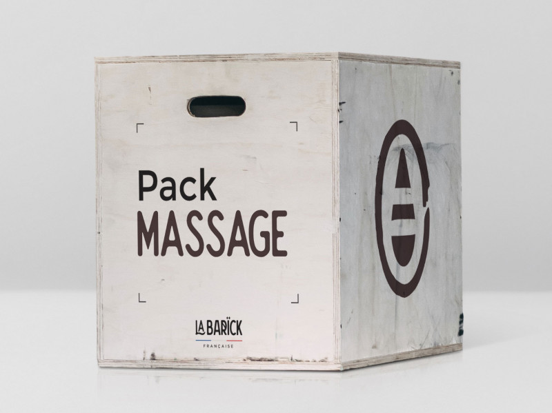 Pack Massage - Romana 18 en quinconce